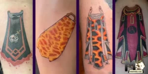 OSRS cape tattoos split-screen, maenmiu logo