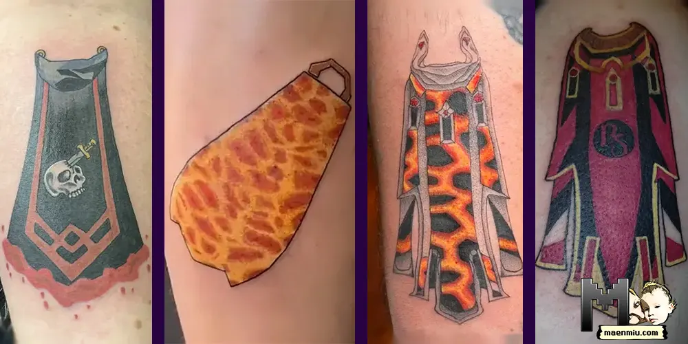 OSRS vs IRL: Old School RuneScape Cape Tattoos