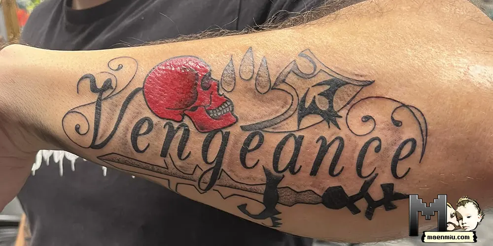 OSRS unexpected tattoo, maenmiu logo