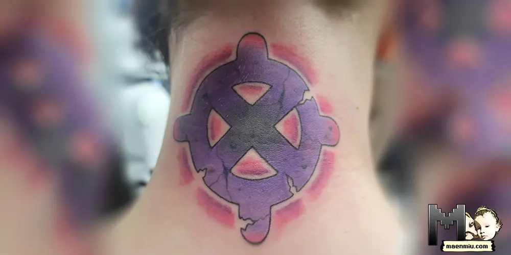 OSRS unexpected tattoo, maenmiu logo