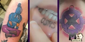 OSRS unexpected tattoos split-screen, maenmiu logo