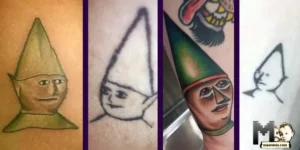 OSRS gnome child tattoos split-screen cover, maenmiu logo