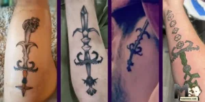 Old School RuneScape Godsword Tattoo / OSRS tattoo / OSRS Godsword Tattoo, maenmiu logo