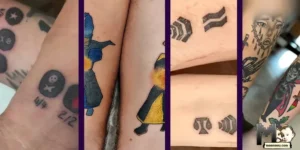 OSRS matching tattoos split screen cover, Old School RuneScape tattoo, maenmiu logo