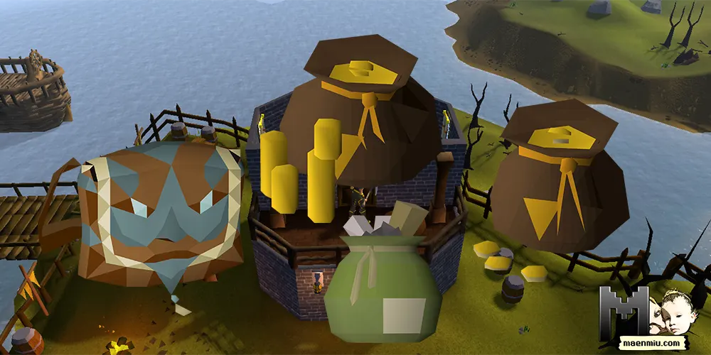 stay safe in OSRS, maenmiu logo