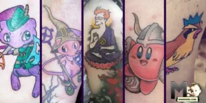 OSRS tattoos, OSRS crossover tattoo, maenmiu logo