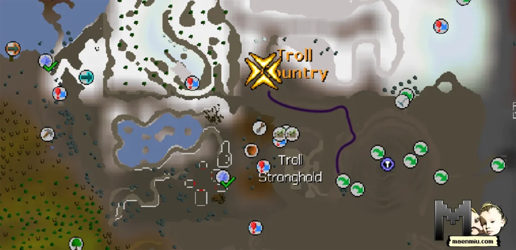 OSRS Curse of Arrav navigation visual guide